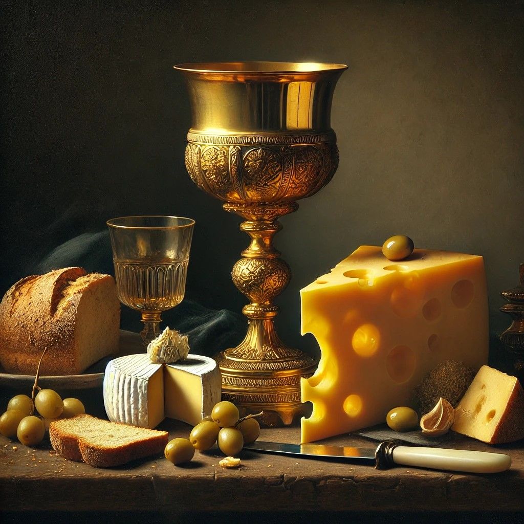 Still Life with Golden Goblet