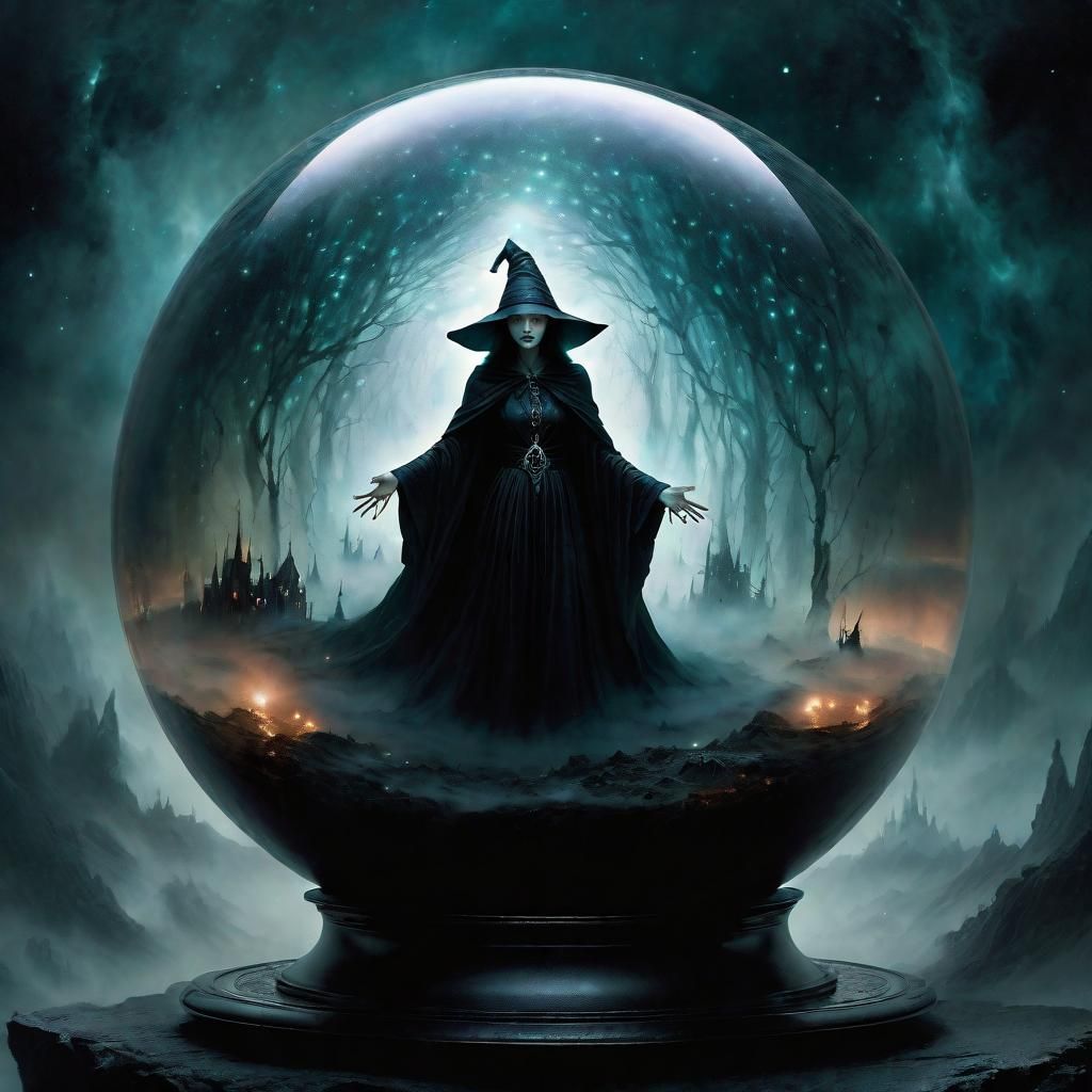 Witch in a sphere