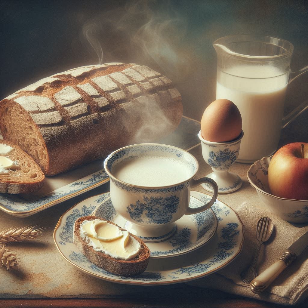 Vintage breakfast