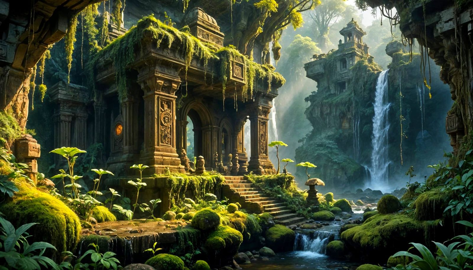 Arriving at the Lost City🌳🌟  by @Hugo Raul