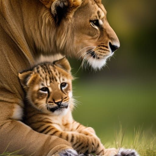 Photographer Captures Tender Moment Between Tiger Mom and Her Cubs