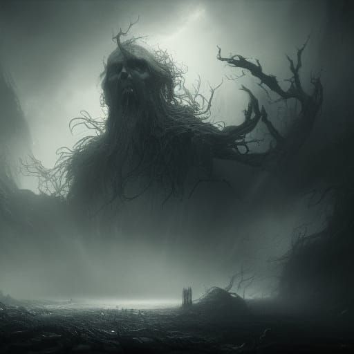 Haunted mad man