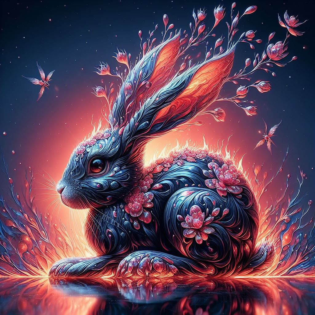 Rabbit  by @Quibbles
