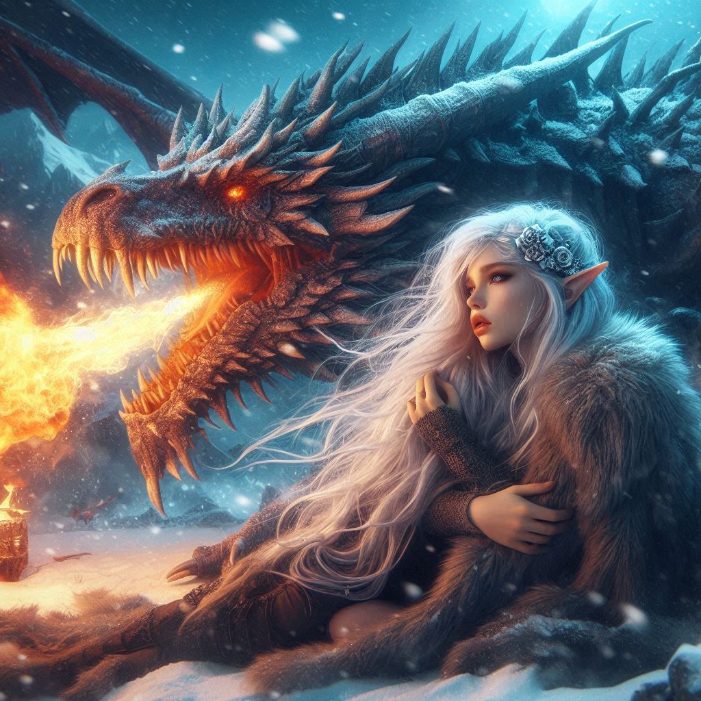 Elf and the Dragon