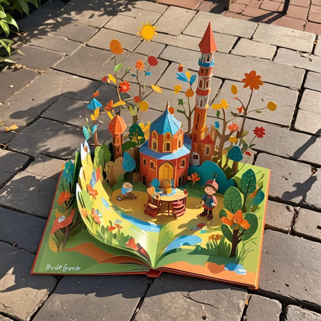 Elaborate Kids' Pop-up Book 3