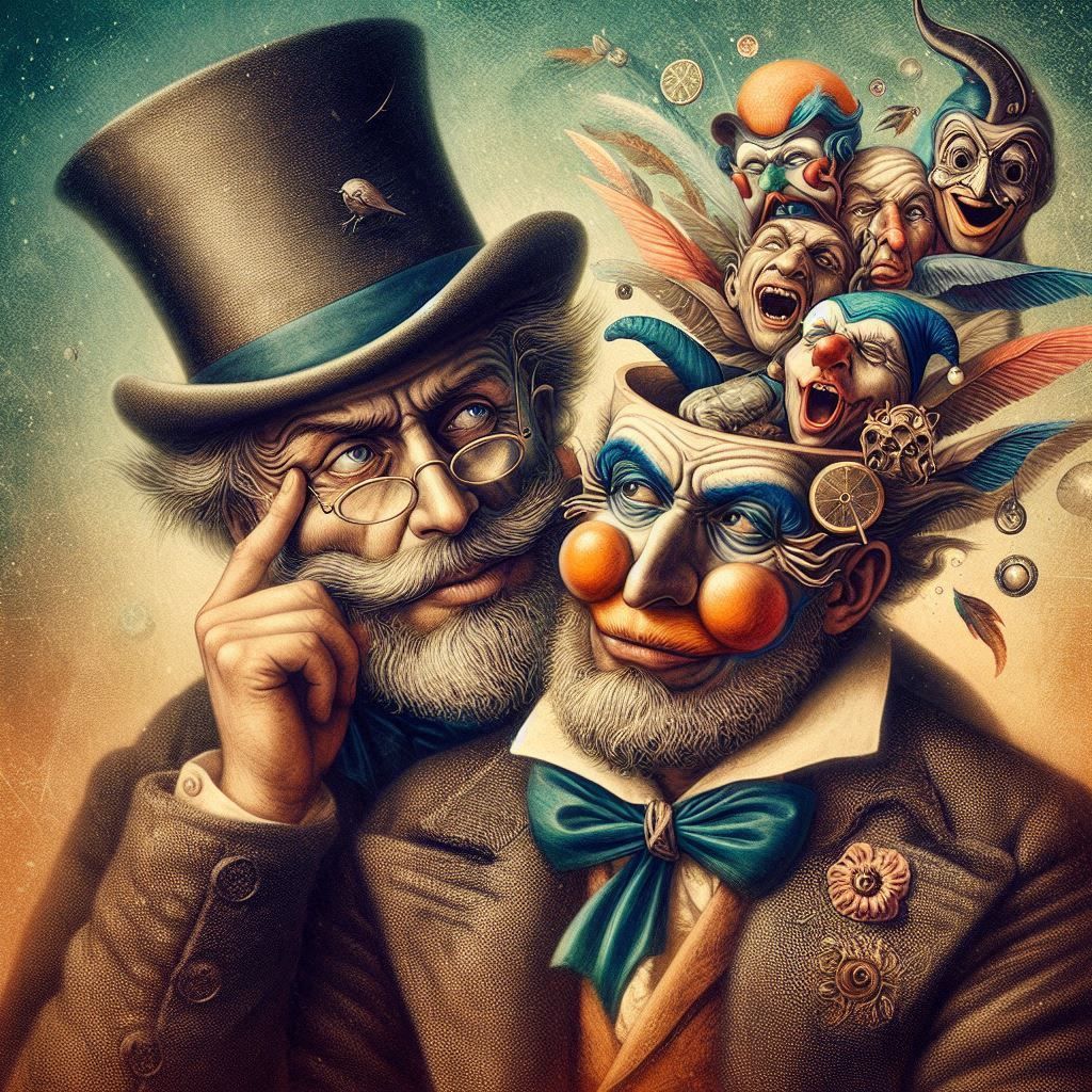 Quote from Shakespeare  The fool thinks he is wise and the wise man thinks he is crazy