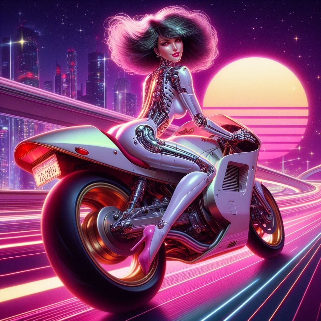 hajime sorayama cyberpunk retro 80s sci-fi futurism robotic ...