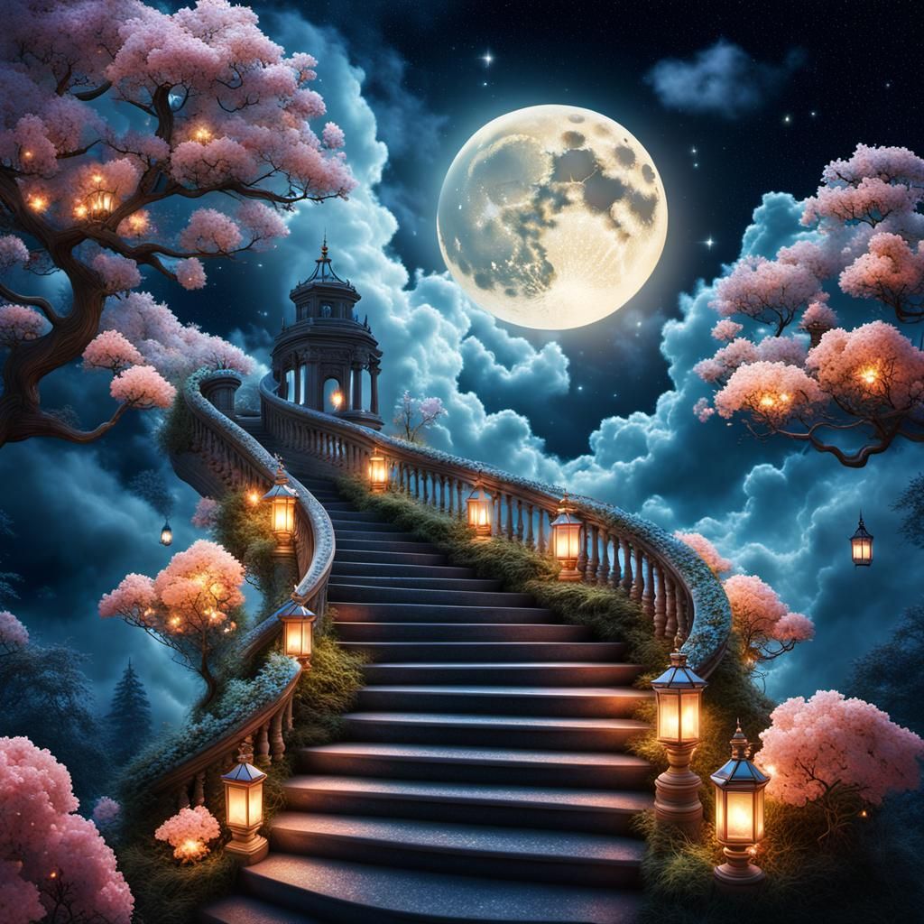 Magical nights  by @Lilsilverfish