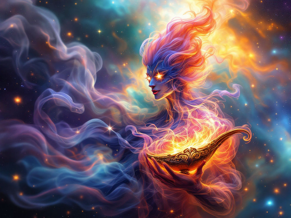 A cosmic Genie of the lamp – MI