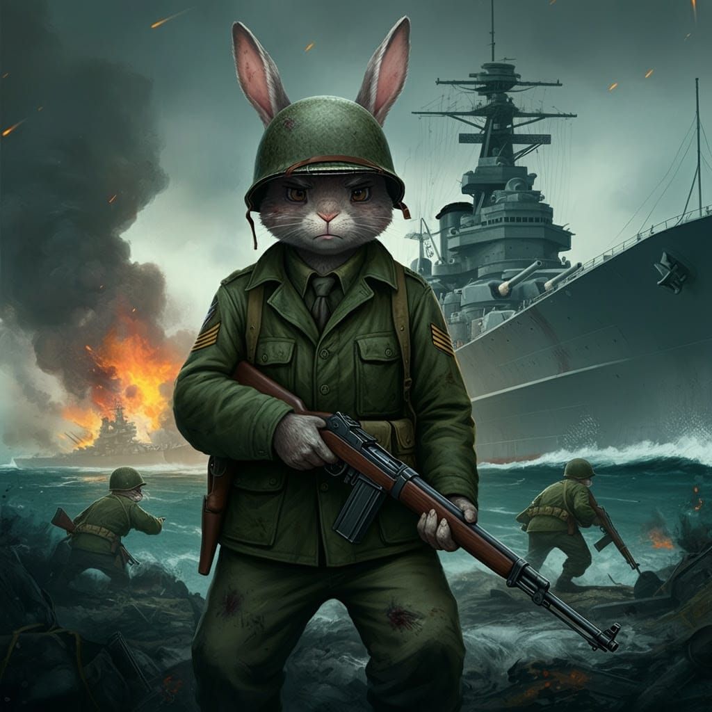 Bun War II  by @Arisiin