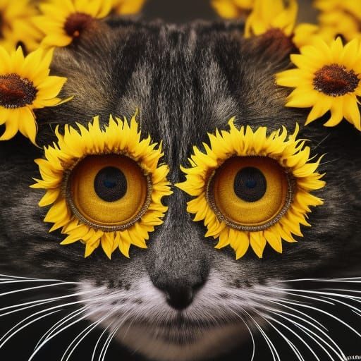 Sunflowers eyes