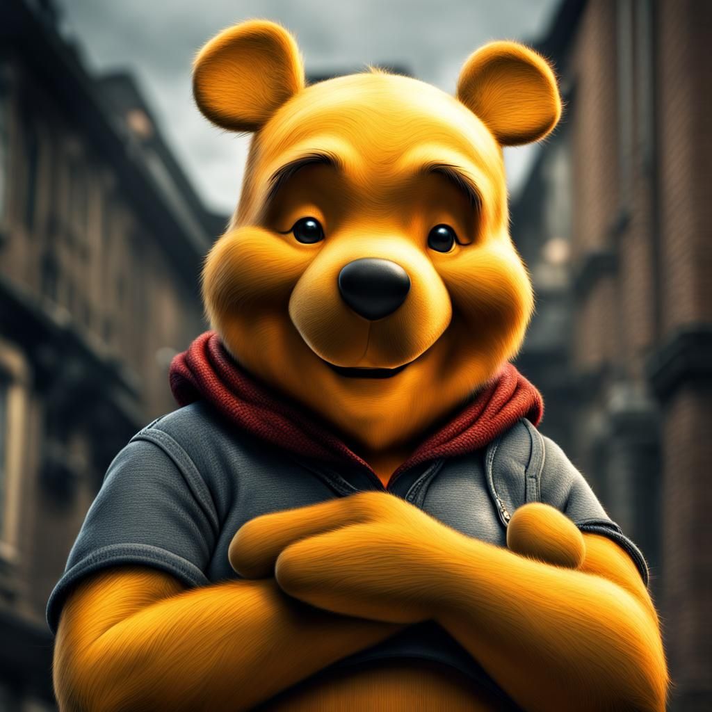 winnie pooh - AI Generated Artwork - NightCafe Creator