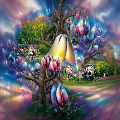 The Magical Magnolia Tree