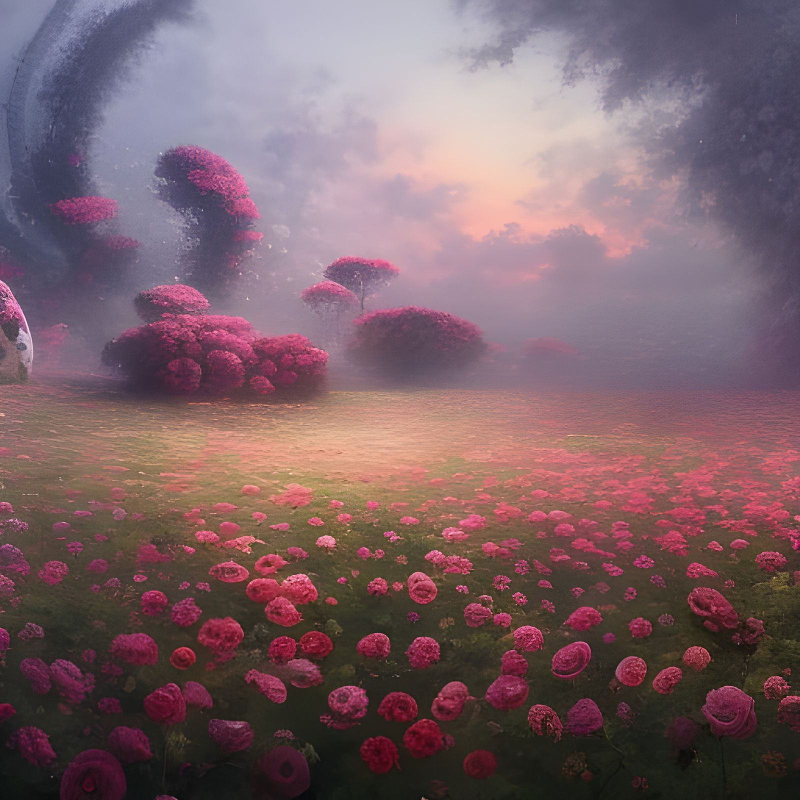 Rose garden  by @Meck