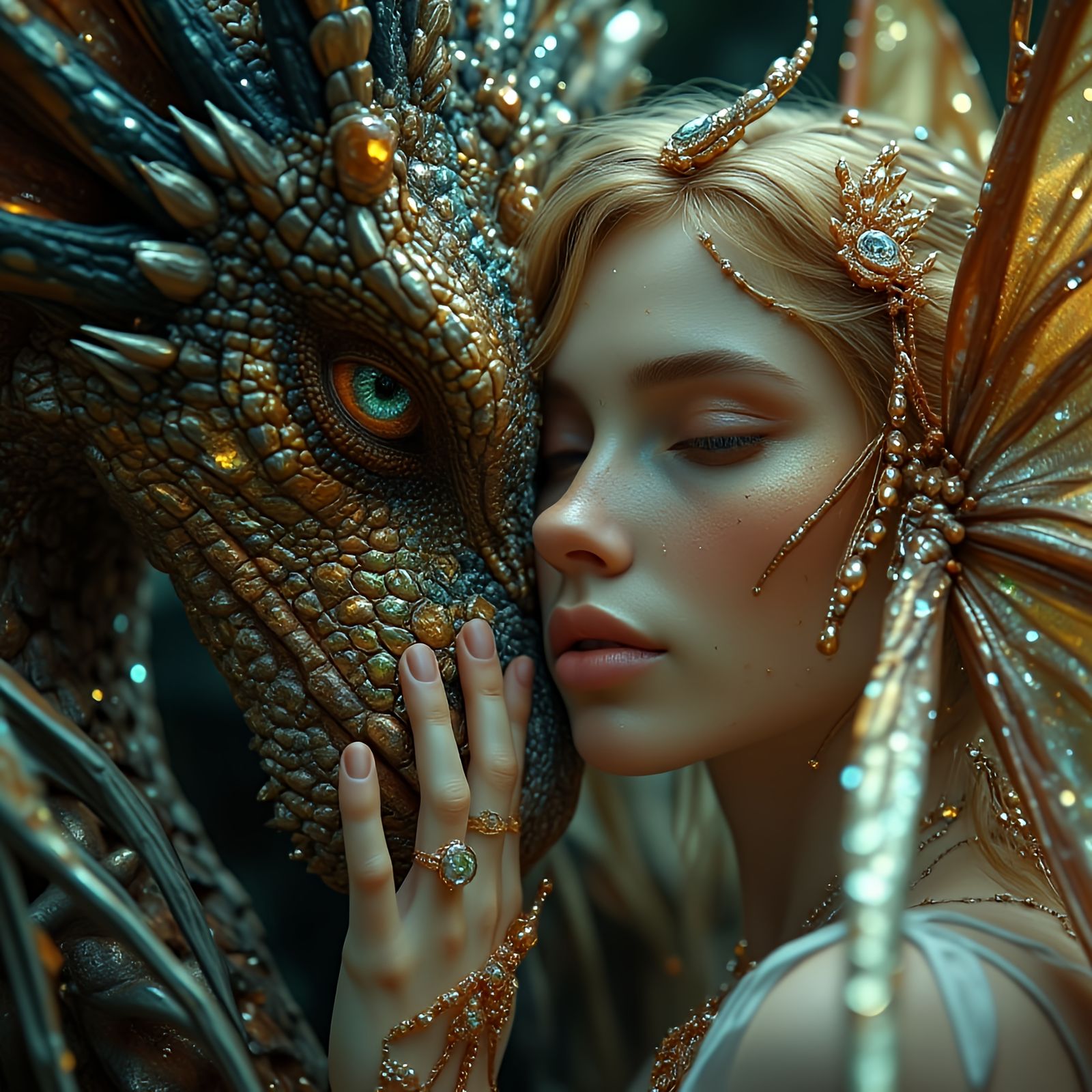 The love between mythical creatures