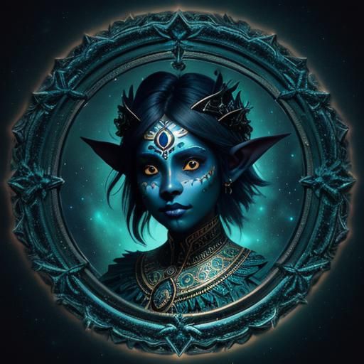 Biodeep Elf Memory Circle  by @MiniMishaps