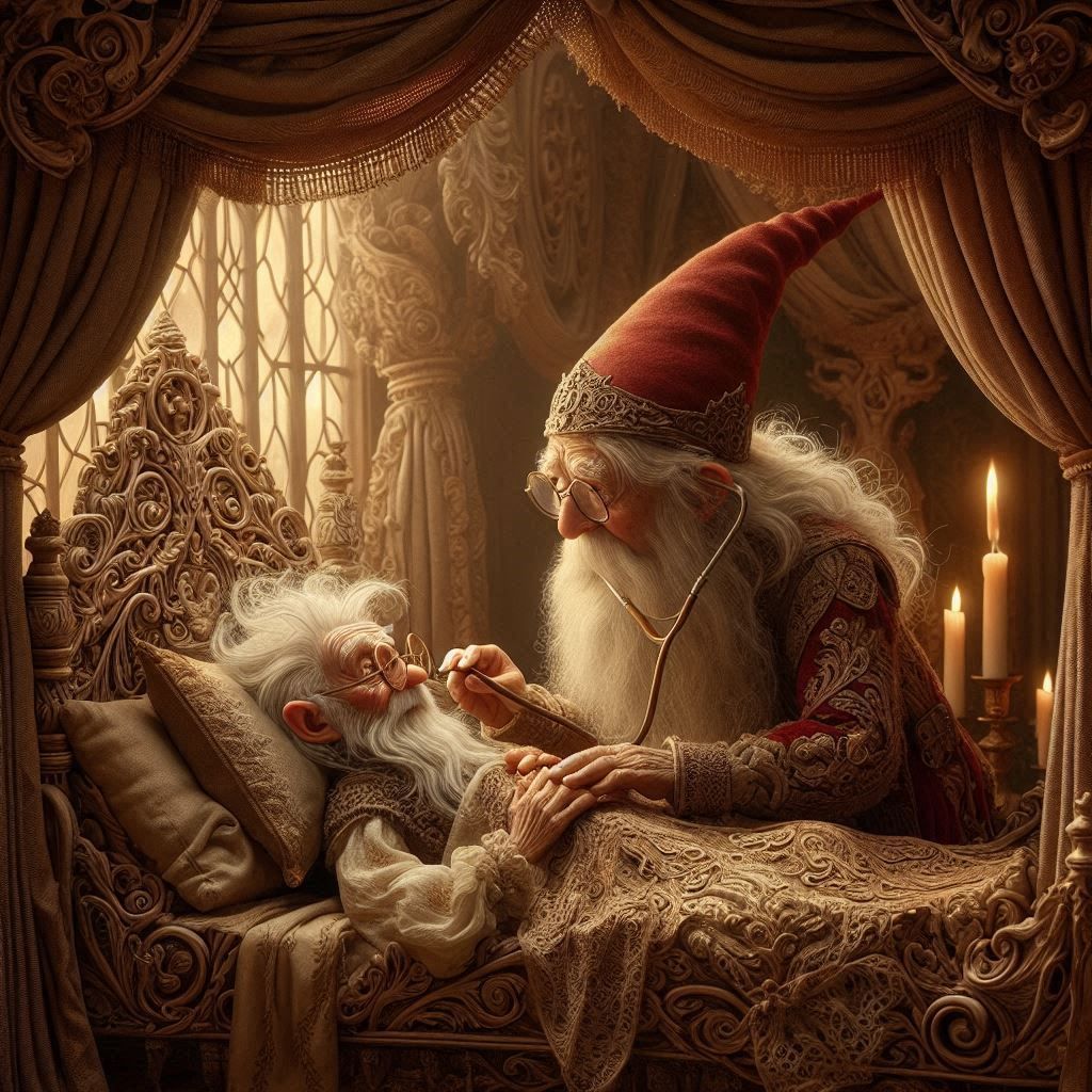 Gnome visit for one who is gnome sick