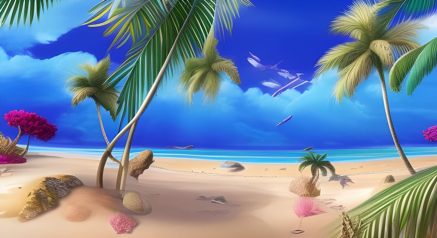 Fantasy Tropical Beach