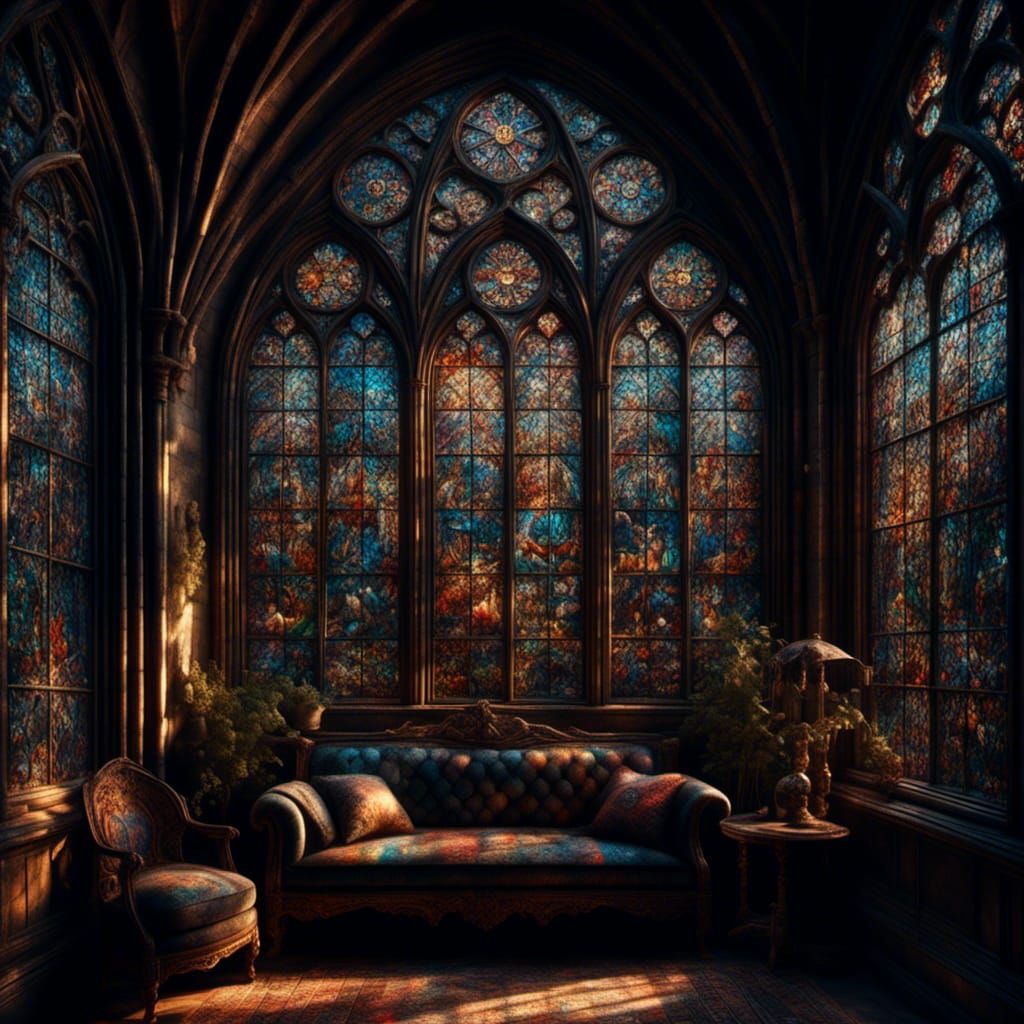 The Gothic Windows   by @Matty