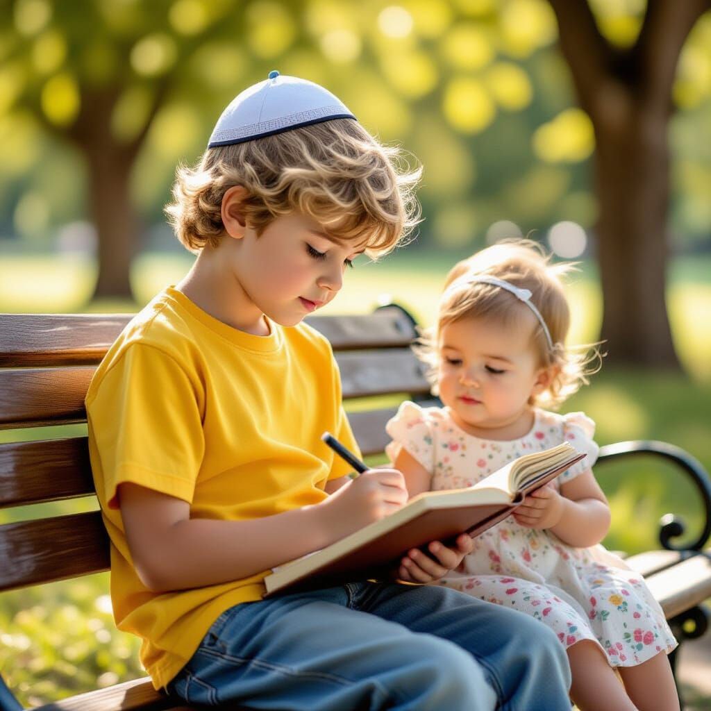 אני כל כך אוהבת את הציורים של אחי