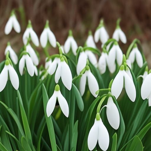 snowdrops