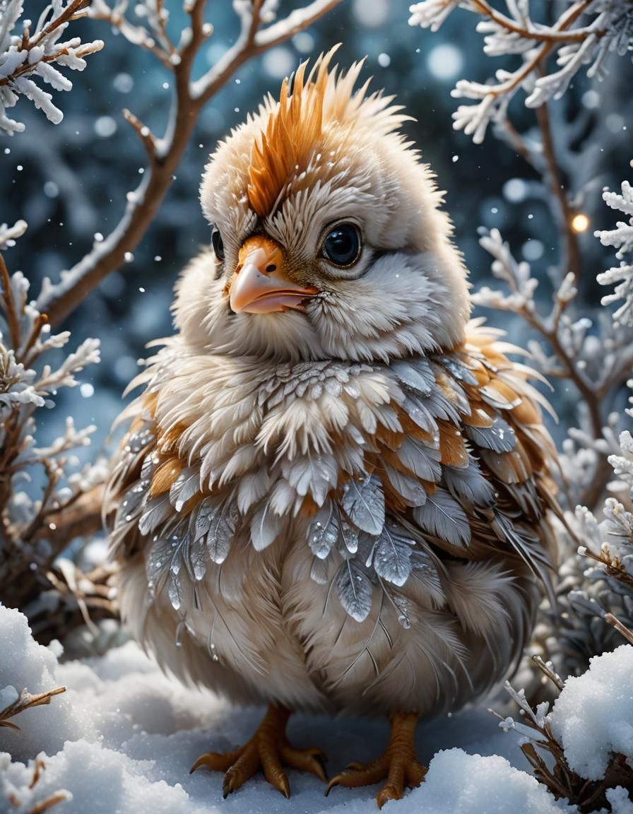 Baby Chicken  by @Mangochango