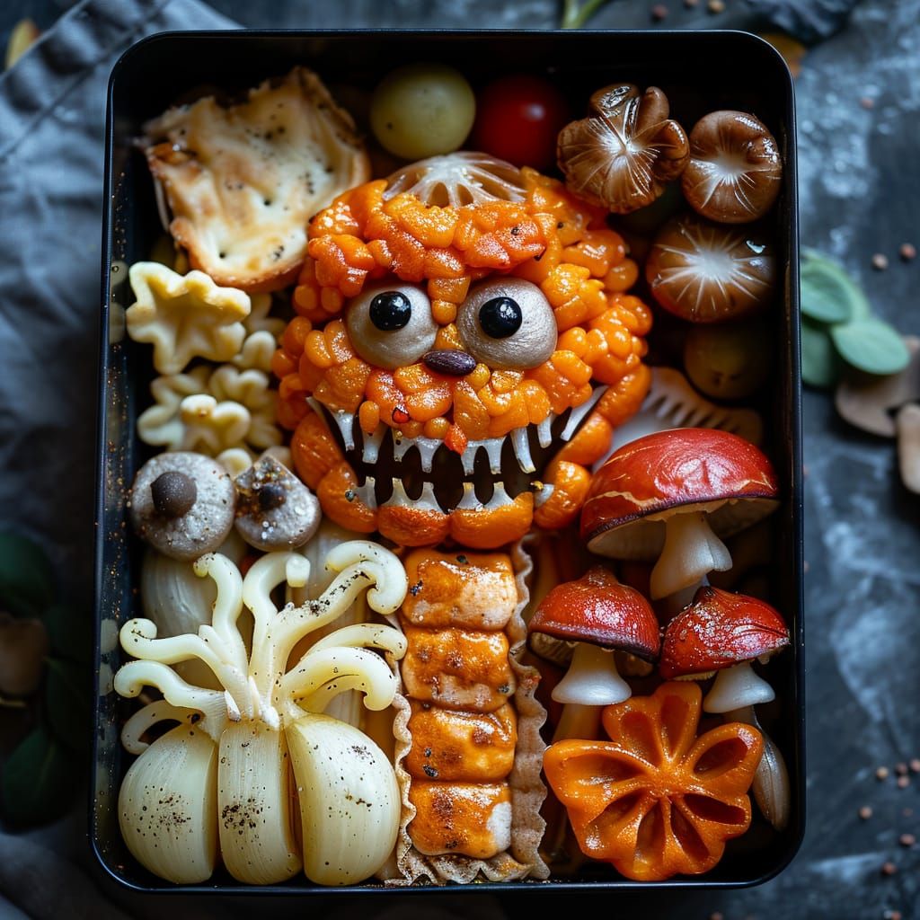 O bentō no egao (the smile of the bento)