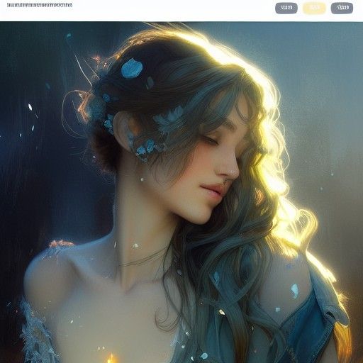 The blue princess