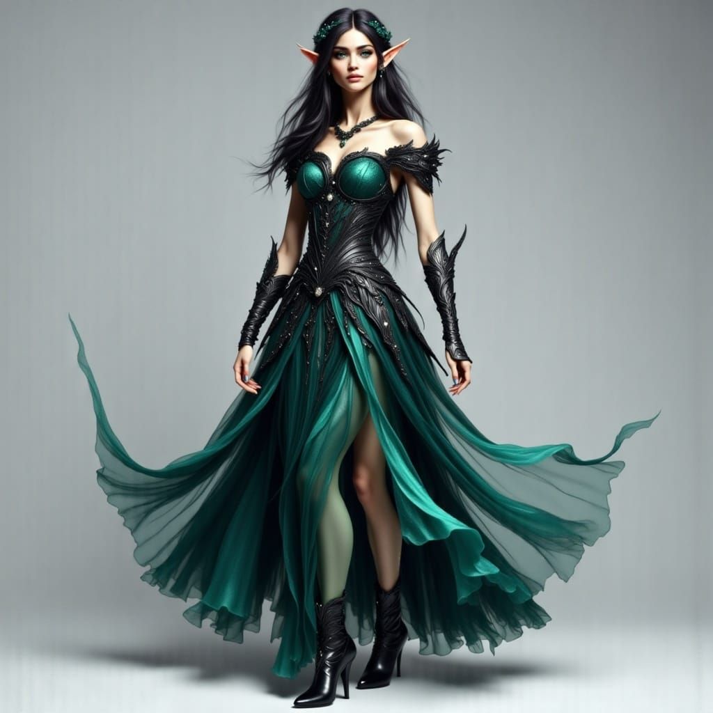 Goblin Woman in Midnight Dream