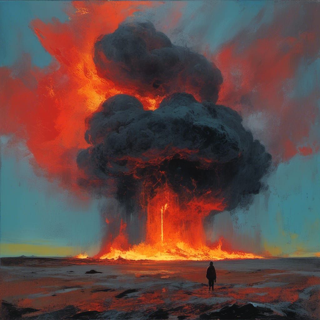 Flying into the Sun's Core in Dystopian Style