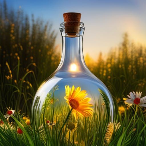 Summer in a bottle  by @Niptrollet