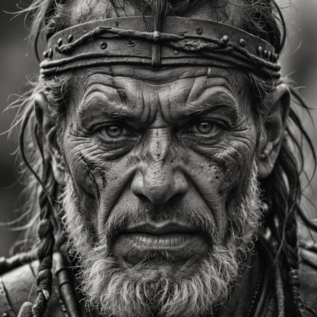 Barbarian warrior  by @Jaybird