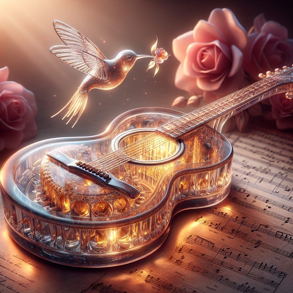 Harmonic Symphony in Glass  by @Artless