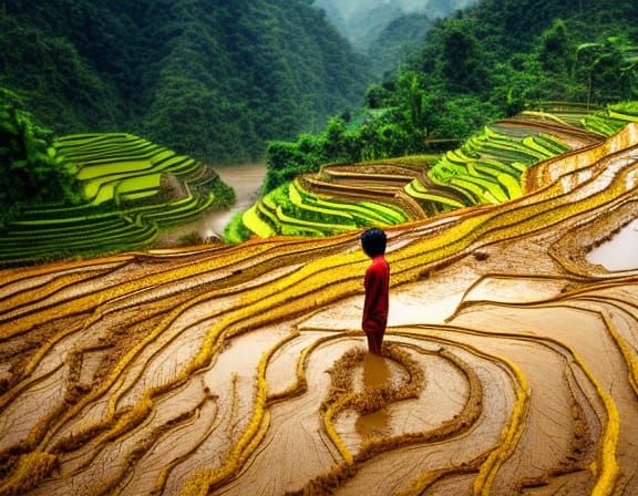 Failure: Forest to Farmland (Mudslide terraces and insuffice...