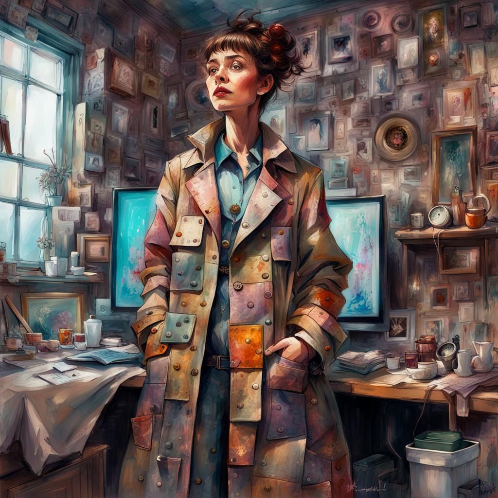 One can never have too many pockets.   by @Arisiin