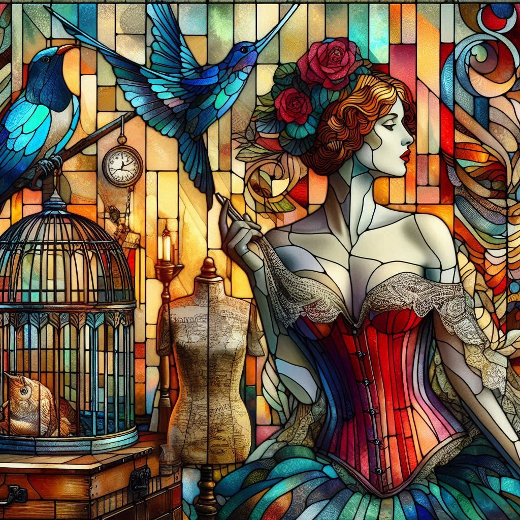 Birdcage Stained Glass