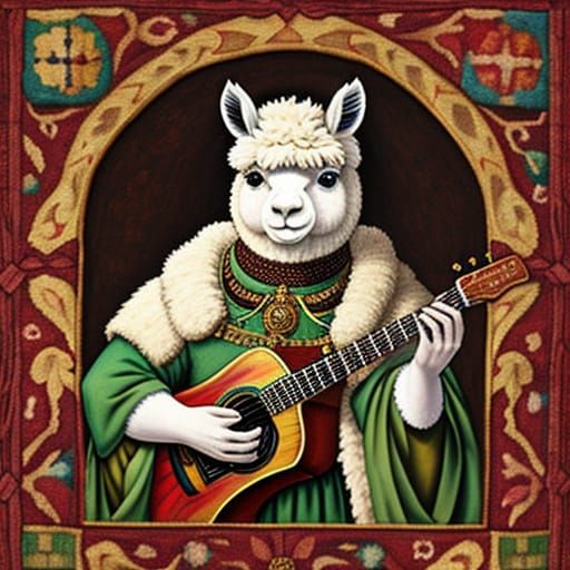 Alpaca Renaissance Troubadour 