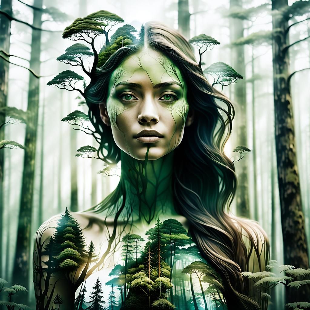 Enchanted Guardian: The Forest's Living Soul  by @Blandry