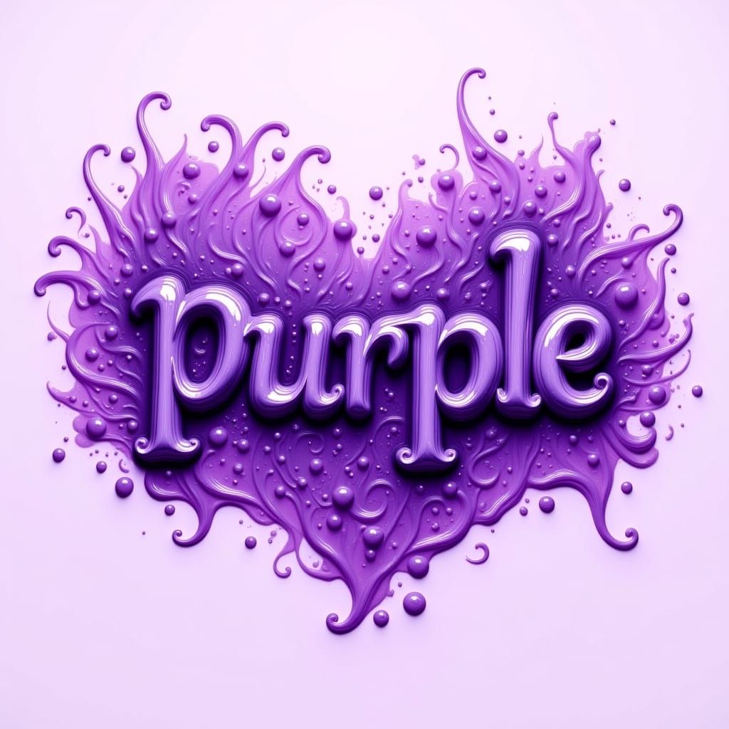 the word "purple" written in liquid font
 <lora:Purples:1.0>