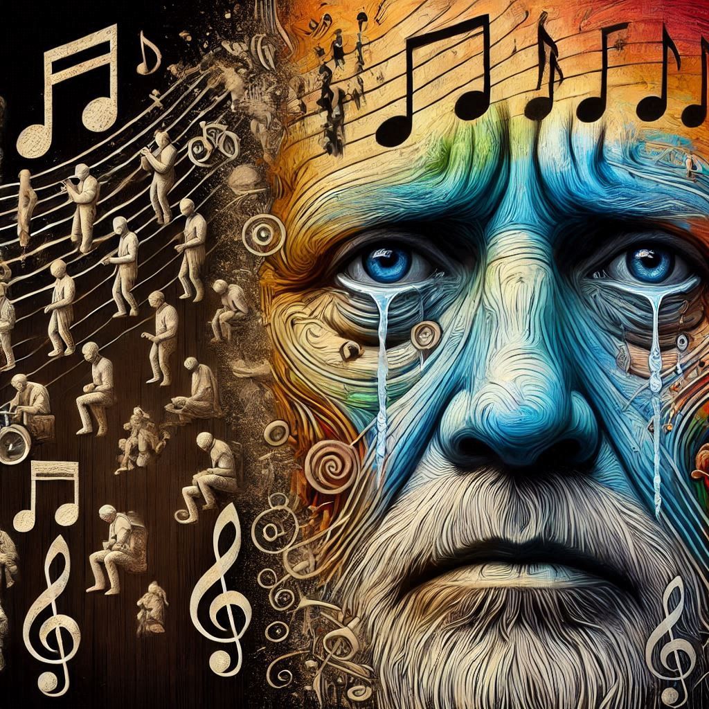 we are individual notes in a symphony of despair