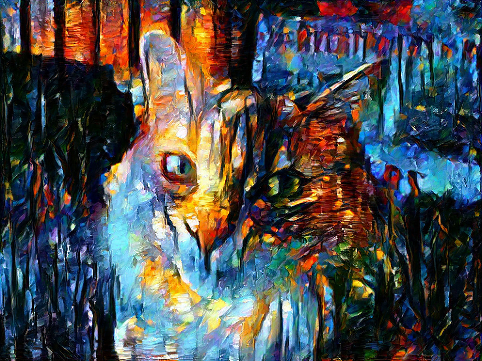 just my cat in a different style :D