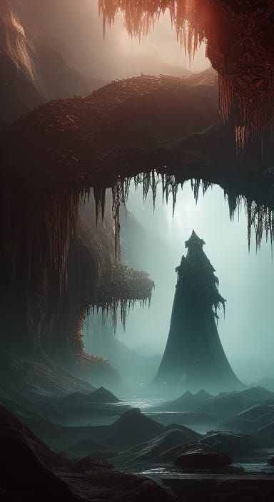 Demon, hell, horror, red, gothic, fantasy concept art, dark ...