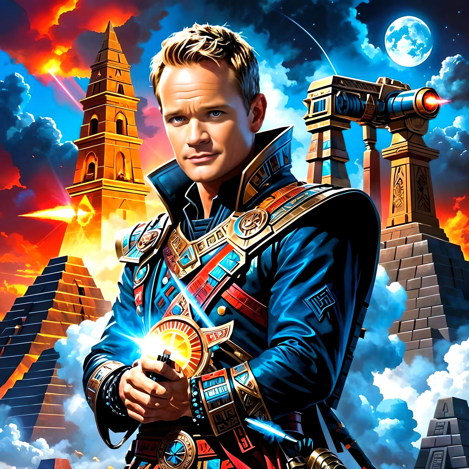Neil Patrick Harris is a hyper awesome futuristic alien that...