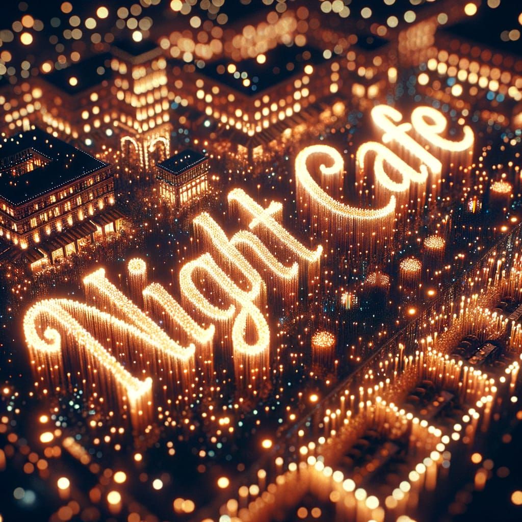 Night Cafe City ✨  by @KI_Katze