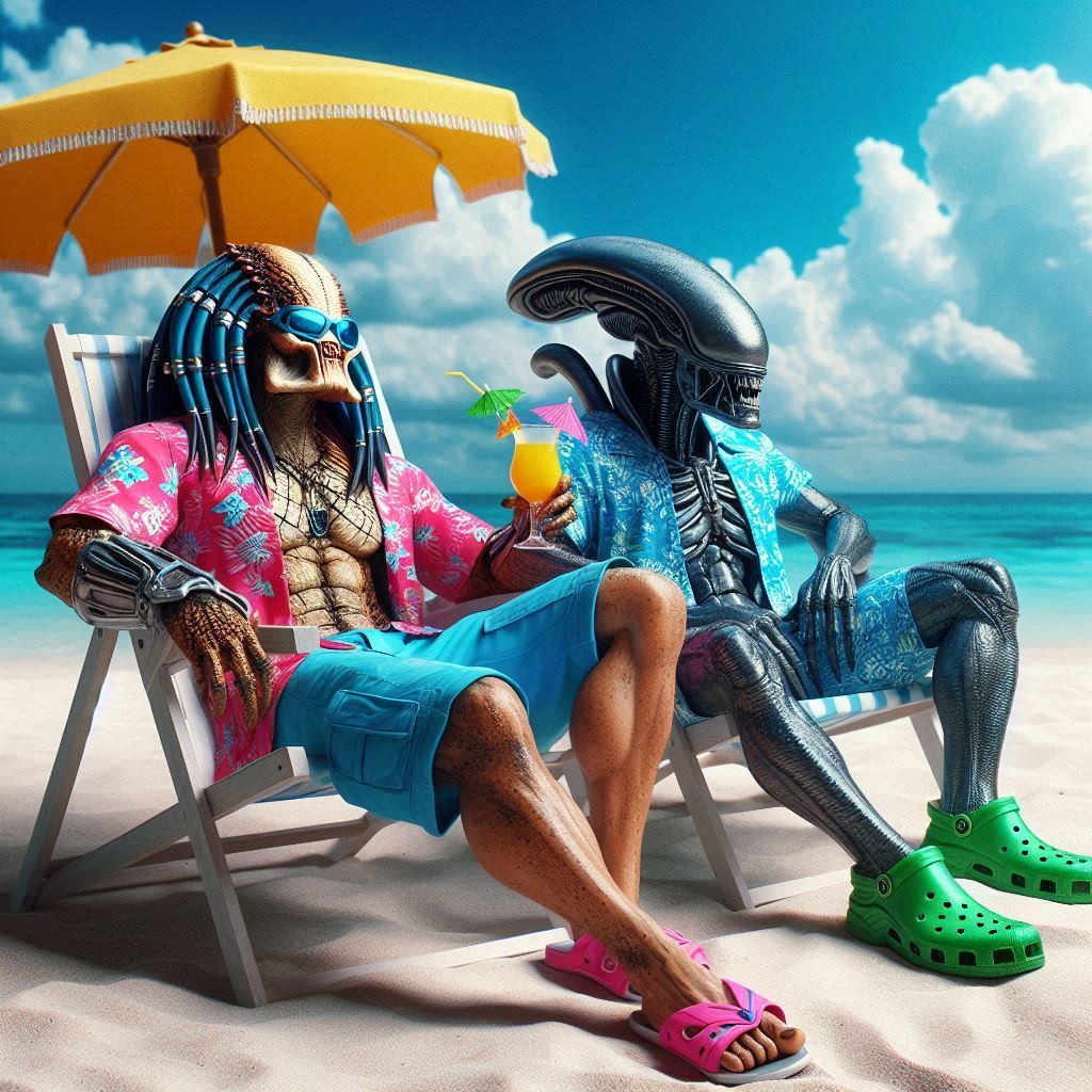 Bros day! Chillin on da beach 1  by @Charest Prince