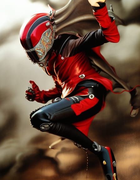 Super Hero in Action  by @JenniferOcious