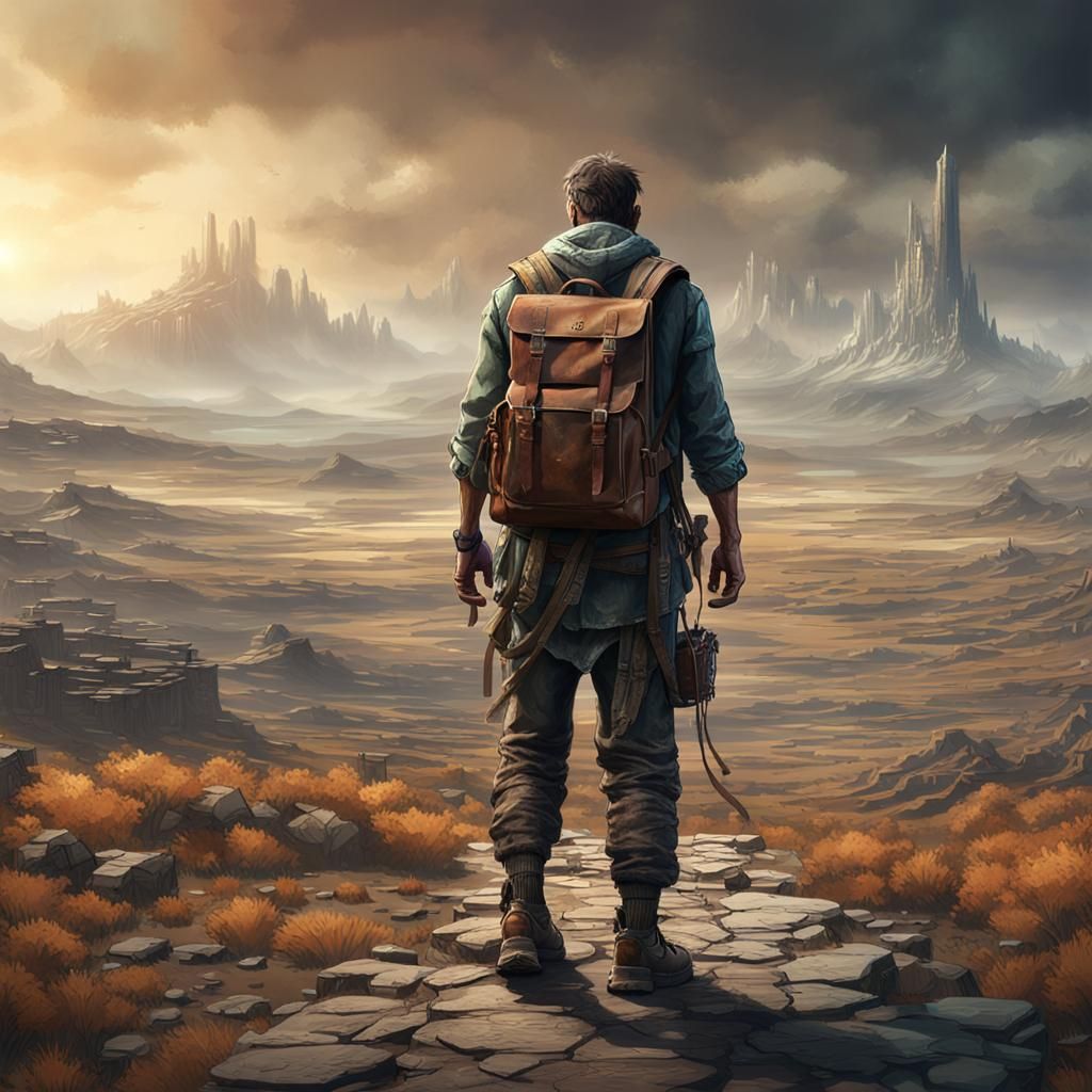 Wasteland Wanderer  by @dinsat
