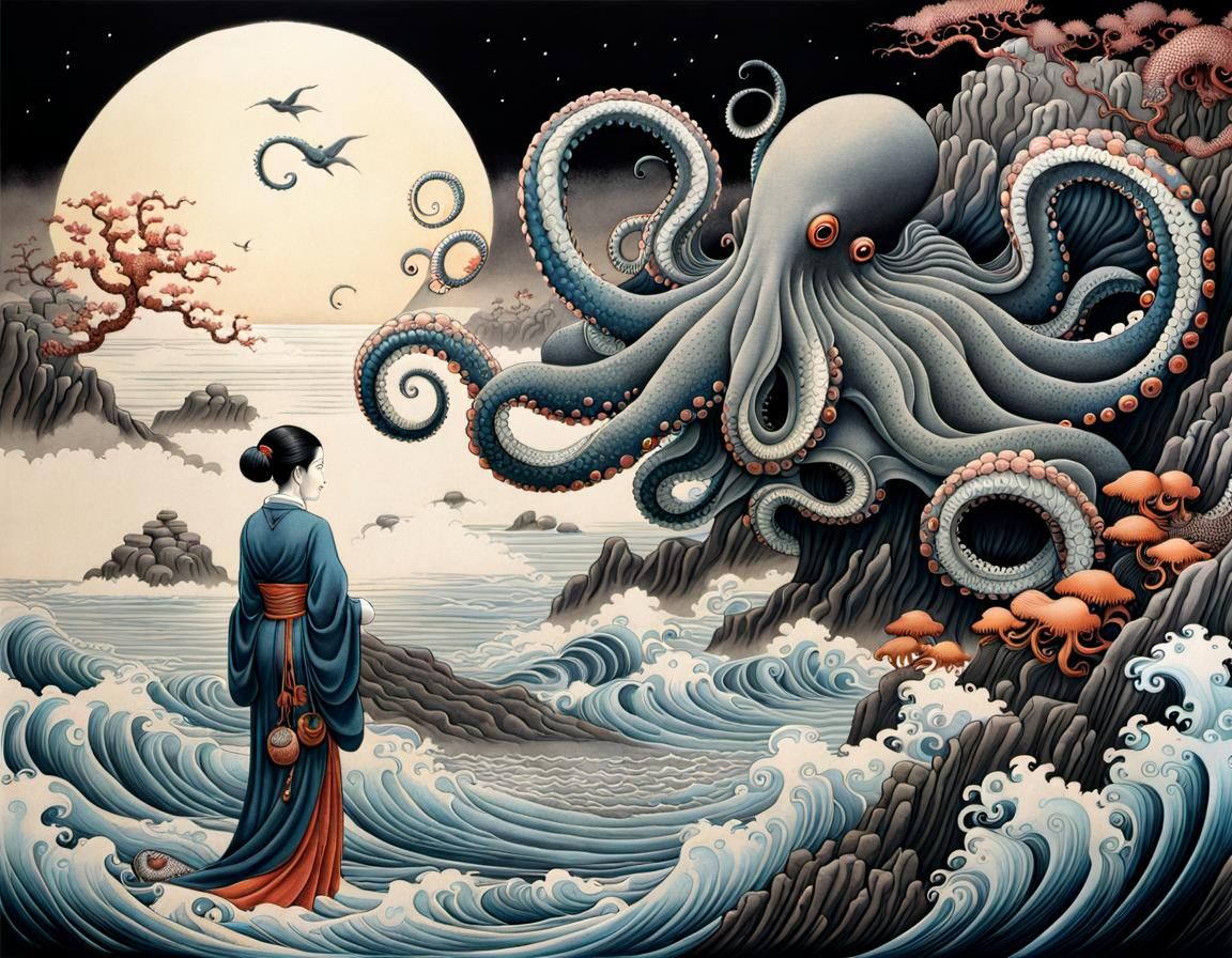 whimsical dream of fisherman's wife