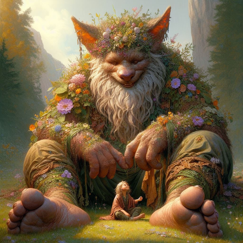 The Guardian of the Meadow   by @Dea