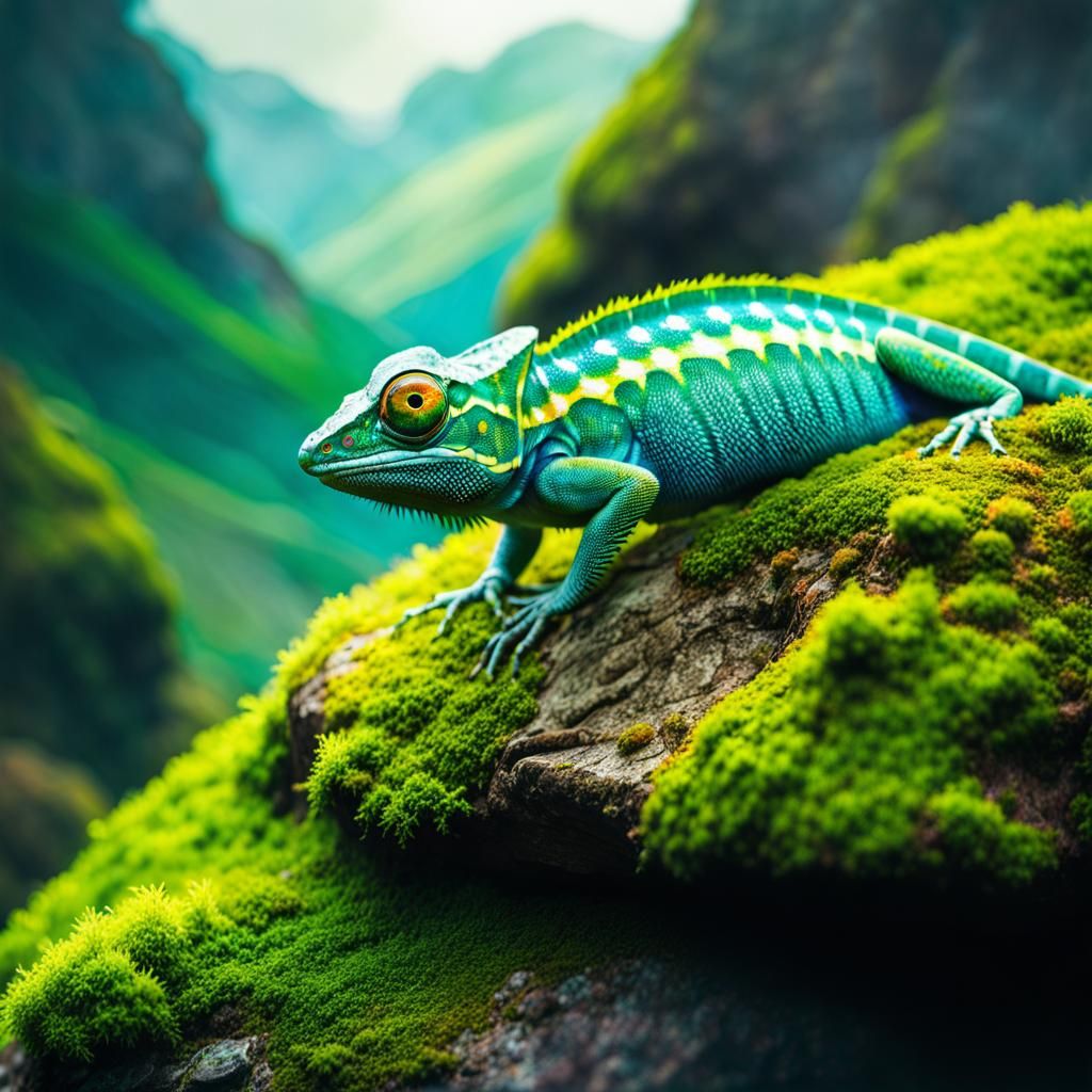 Cameleon  by @Zed